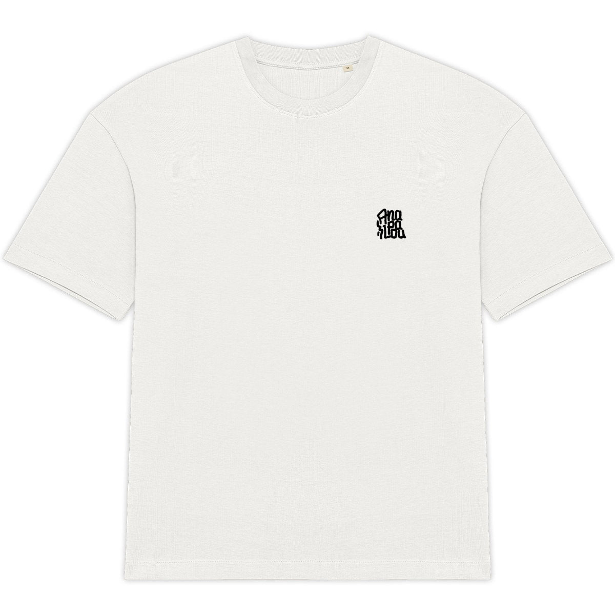 T-shirt Oversize Bio Certifié GOTS – Logo Left Chest | Anapalou - face_0