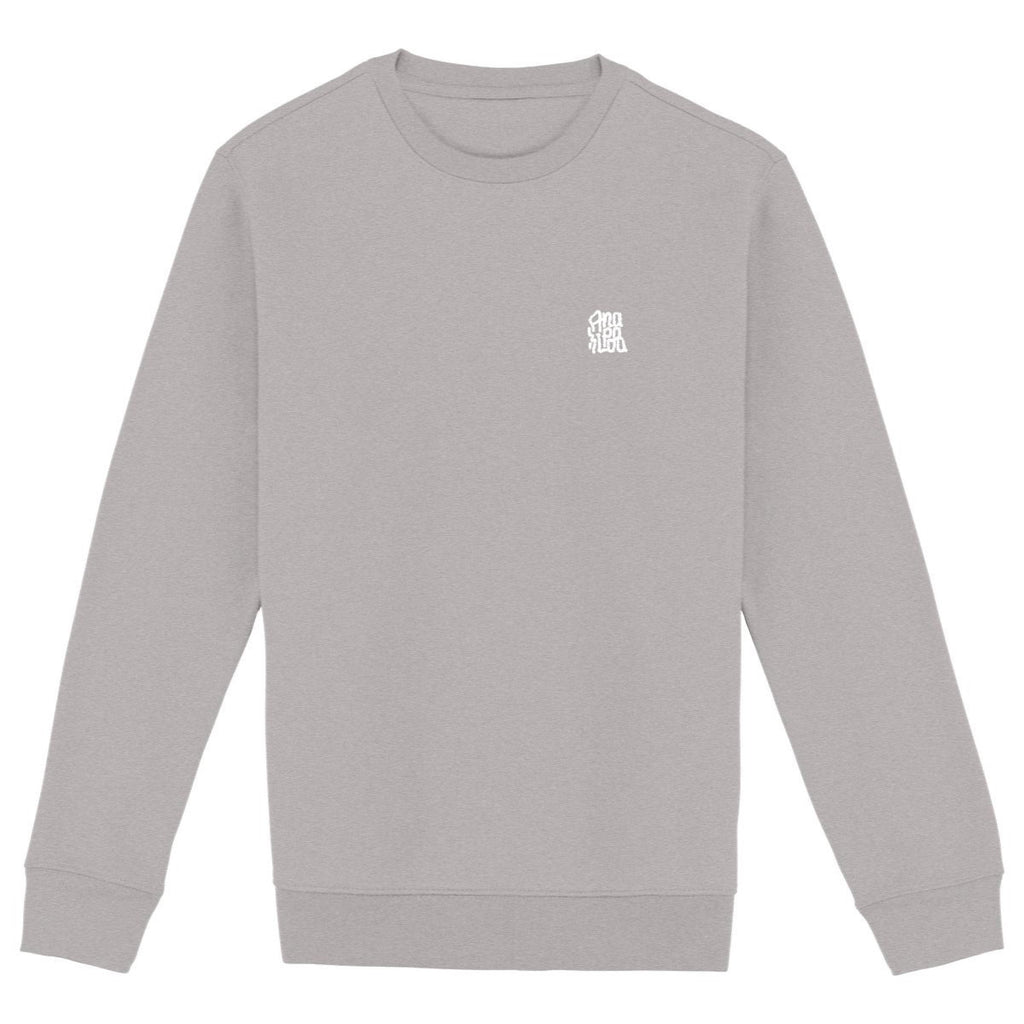 Sweat Heavyweight GOTS - Left Chest Logo - face_gris