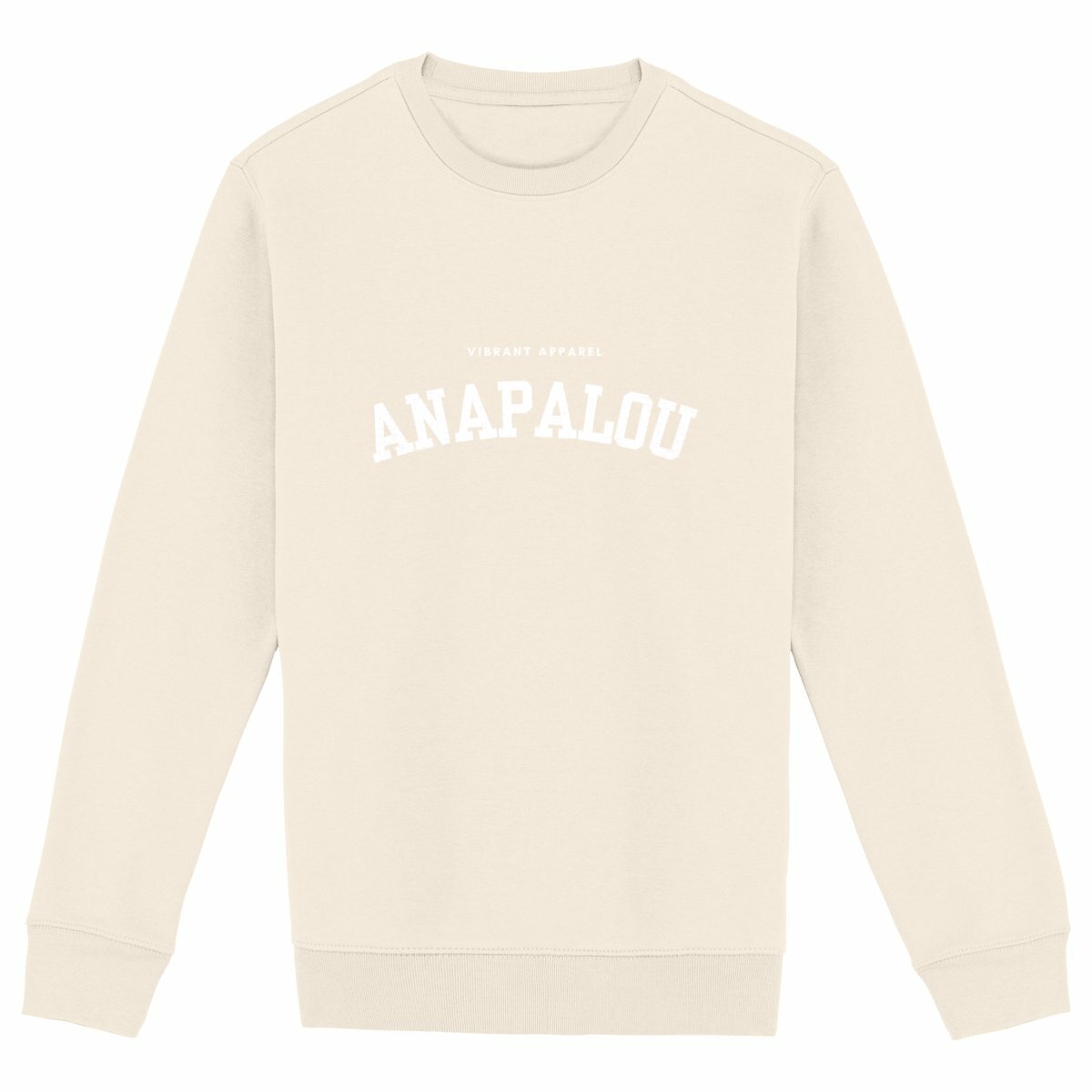 Sweatshirt Heavyweight Collegiate - face_ivoire