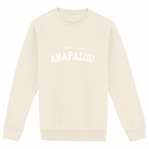 Sweatshirt Heavyweight Collegiate - face_ivoire
