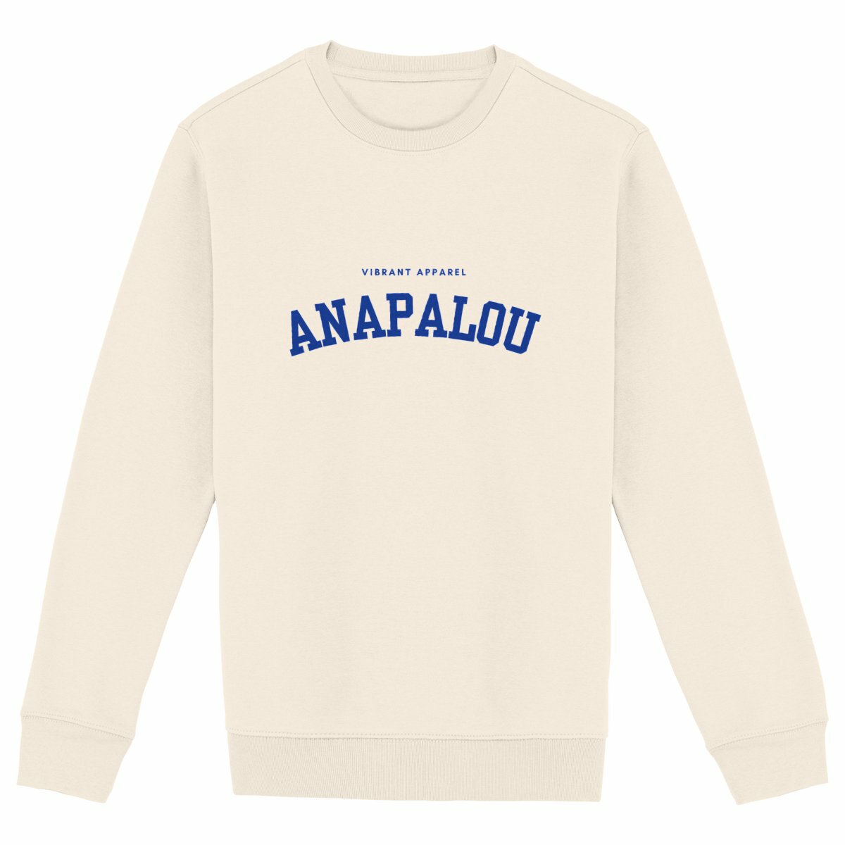 Sweat-shirt Heavyweight - Logo Collegiate Navy Blue - face_ivoire