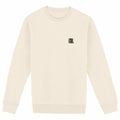 Sweat Heavyweight GOTS Ivory - Left Chest Logo - face_ivoire